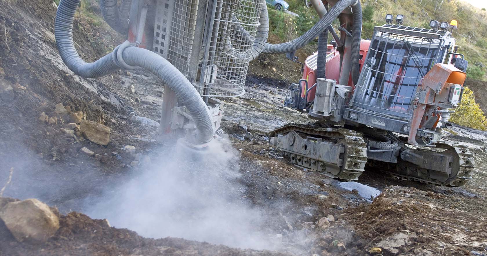 Drilling, piling and ground stabilisation